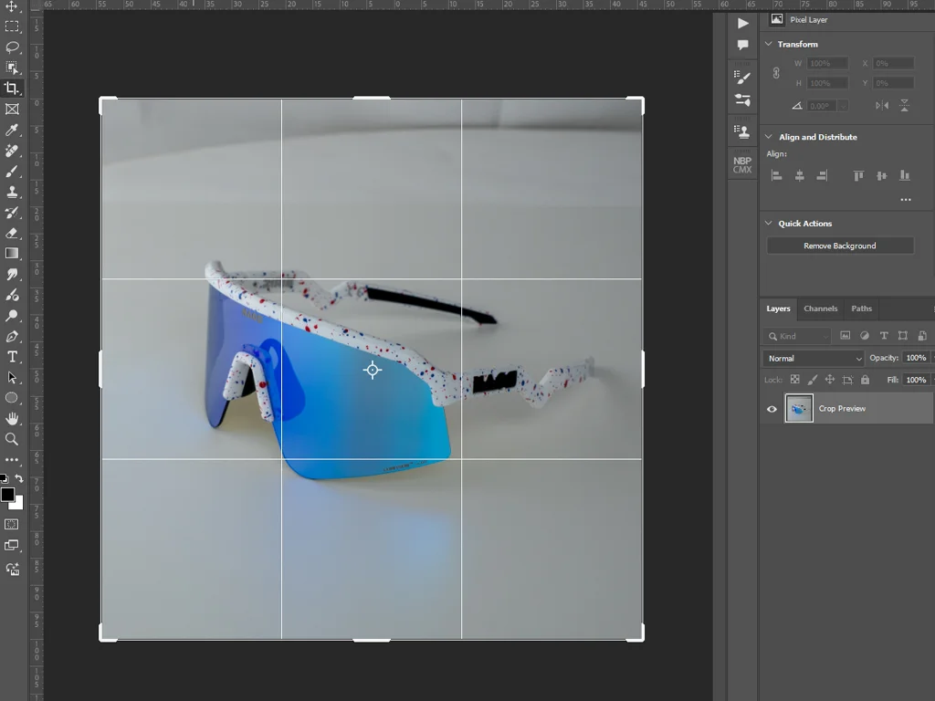 E-commerce Image Editing Services 5 Before and after of product photo with cropped and resized dimensions by Clarity Edit