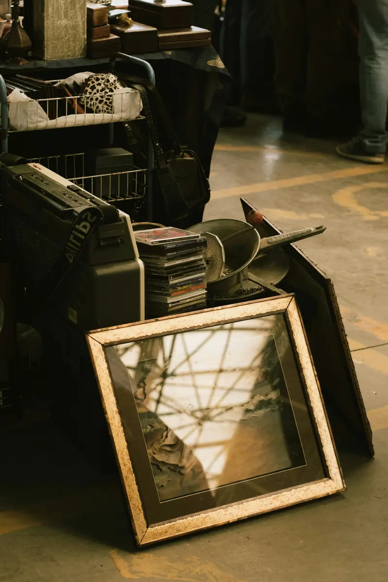 An example of proper photo storage